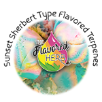 Sunset Sherbert Type Flavored Terpenes**