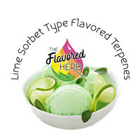 Lime Sorbet Type Flavored Terpenes**